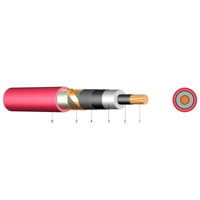 N2XSY 1X95RM/16(12/20KV)  - Cablu medie tensiune aluminiu