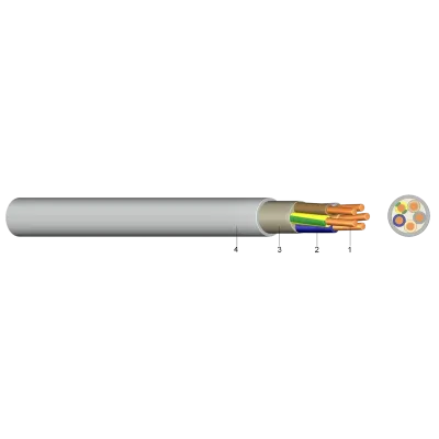 YM-J 3X2,5 (COLACI)  - Cablu pentru instalatii electrice (300/500v)