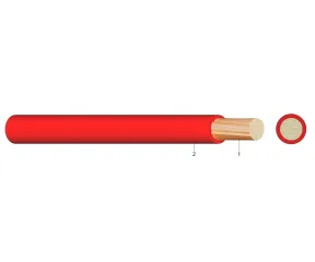 H07V-K 10 ROSU  - Conductor cupru flexibil
