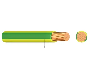 H07V-R 10 GG  - Conductor cupru rigid