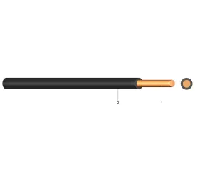 H07V-U  1,5 VIOLET  - Conductor cupru rigid