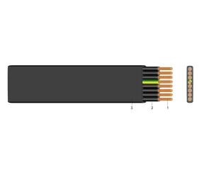 H07VVH6-F 12G1,5  - Cablu pentru instalatii electrice (300/500v)