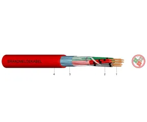 JB-Y(ST)Y 2X2X0,6  - Cablu pentru semnalizare incendiu