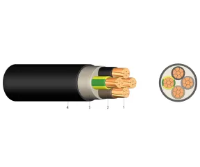 N2XH-O 1X185RM B2CA - Cablu cupru Halogen Free 0.6/1KV | Cablezone